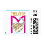 logo melanie stamp