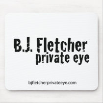 Logo Mouse Pad mousepads by bjfletcherprivateeye Logo Mouse Pad mousepads