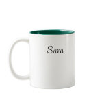 Logo mug for Sara with Pin-up