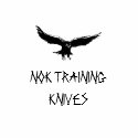 logo, NOK TRAINING KNIVES t-shirts by amok_Nok logo, NOK TRAINING KNIVES t-shirts