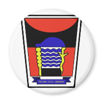 Logo Padang, Indonesia magnets
