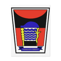 Logo Padang, Indonesia postcards