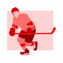 Logo Red Hockey Photo Cutouts