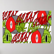 Logo Robo crazy Poster