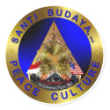 LOGO SANTI BUDAYA. LLC stickers