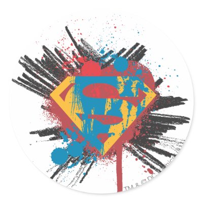 Logo Splatter stickers