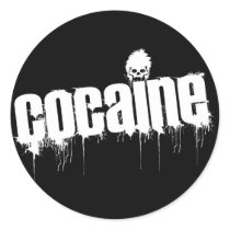 Logo Sticker by cocainetheband Logo Sticker