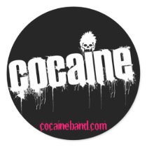 Logo Sticker 2 by cocainetheband Logo Sticker 2