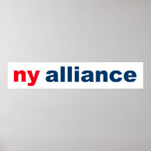 Logo Suggestion - Ny Alliance Posters