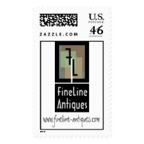 logo w/ web address for stamps, www.fineline-antiq by medmondson logo w/ web address for stamps, www.fineline-antiq