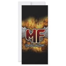 logo with background rack cards by mentalflames logo with background rack cards