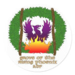 Logo with text sticker