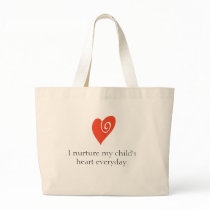 LogoColorNoText, I nurture my child's heart eve... bags by DrBrendaM LogoColorNoText, I nurture my child's heart eve... bags