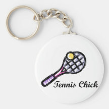 Logotipo de TennisChick Llavero