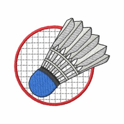 Logotipo del bádminton chaqueta bordada de entrenamiento Logotipo del bádminton chaqueta bordada de entrenamiento