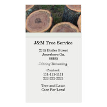 Logs Business Card business cards