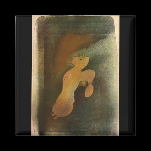 Loie Fuller 2 by Toulouse-Lautrec Refrigerator Magnet