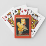 Loie Fuller at the Folies-Bergere Theatre Playing Cards