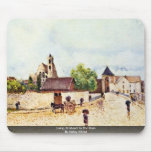 Loing At Moret In The Rain By Sisley Alfred mousepads