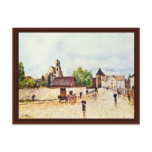 Loing At Moret In The Rain By Sisley Alfred postcards