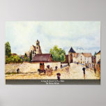 Loing At Moret In The Rain By Sisley Alfred posters