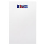 Loiret, Centre &amp; France flags Custom Stationery