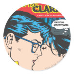 Lois and Clark Comic stickers