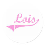 Lois Classic Style Name stickers