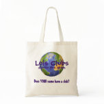 Lois Clubs Across the Globe Tote Bag
