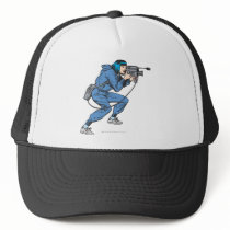 Lois Lane with Camera Mesh Hats