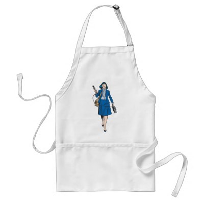 Lois Lane with Microphone aprons