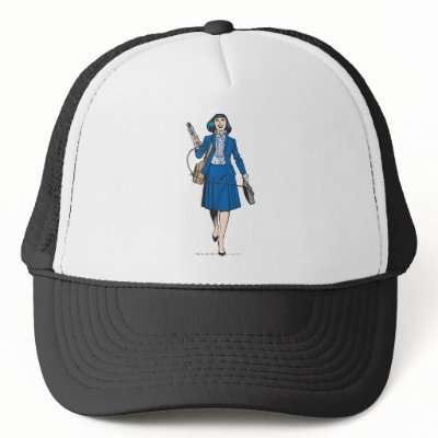 Lois Lane with Microphone hats