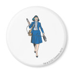Lois Lane with Microphone magnets
