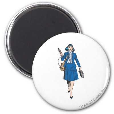 Lois Lane with Microphone magnets