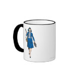 Lois Lane with Microphone mugs