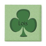 Lois Shamrock Name Magnet