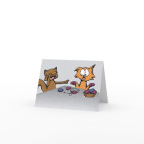 Loki and Mayday Easter Card