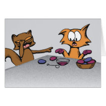 Loki and Mayday Easter Card cards
