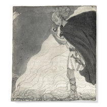 Loki Finds Gullveig's Heart - John Bauer posters