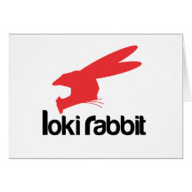 Loki Rabbit Card