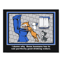 Loki "Toilet Trouble" Bathroom Print by orangecatblues Loki "Toilet Trouble" Bathroom Print