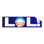 LOL Anti Obama Bumper Sticker