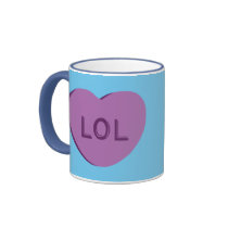 LOL Candy Heart mugs by toxiferousholidays LOL Candy Heart mugs