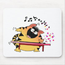 LOL Cats | Fat Cat Musician mousepads