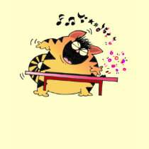silly musical cat tee shirts, funny lol cartoon cat music, crazy cartoon cat organ player tee shirts, organist kitty cat music t, silly cartoon cat musician, crazy cartoon kitty cat play organ t shirts, cartoon kitty cat gifts,