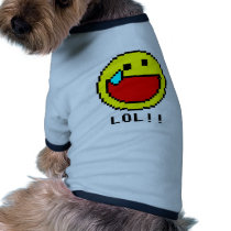 LOL!! Emoticon pet clothing