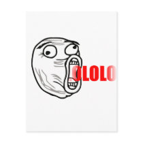LOL Guy Postcards