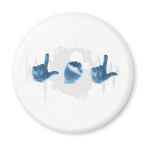 "LOL" in ASL by ASL Wear! magnets