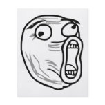 LOL Laugh Out Loud Rage Face Meme flyers