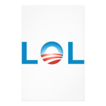LOL OBAMA CUSTOM STATIONERY